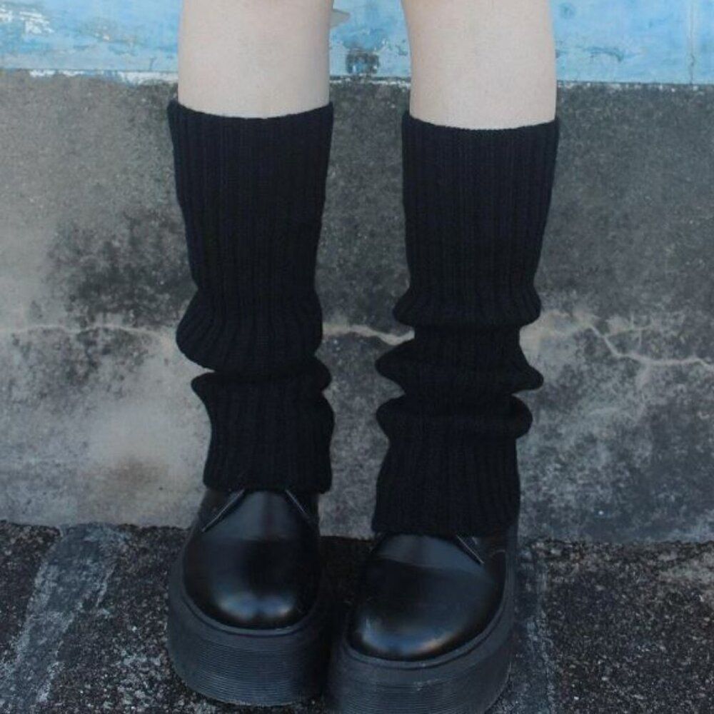 NWT, Black Leg Warmers